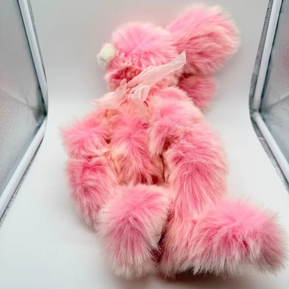 Charlie Bears Pink Bunny Jointed Limb 2019 Plush Stuffed Animal Collection 20.5